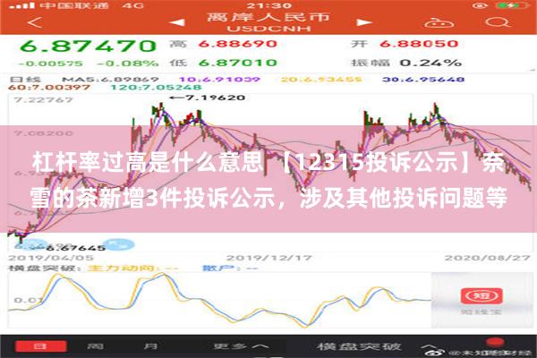 杠杆率过高是什么意思 【12315投诉公示】奈雪的茶新增3件投诉公示，涉及其他投诉问题等