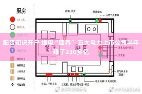 配资知识开户 煤电“回春” 五大电力上市公司半年赚了230多亿