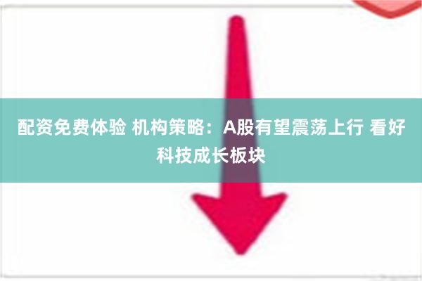 配资免费体验 机构策略：A股有望震荡上行 看好科技成长板块